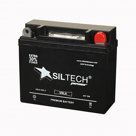 SILTECH VRLA1207.3 12V7Ah (YTX7DL-BS) (о.п.)