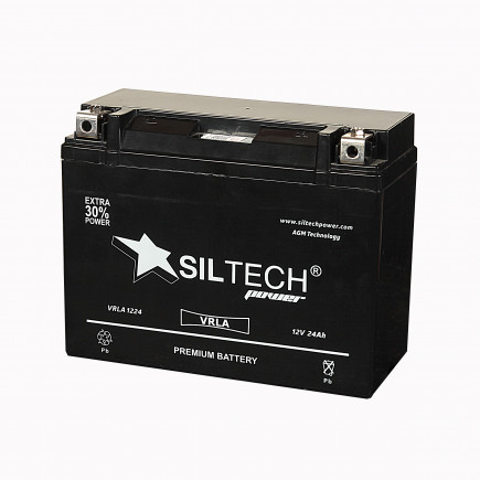 SILTECH VRLA1224 12V24Аh (YTX24HL-BS) (о.п.)