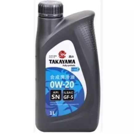 Масло моторное TAKAYAMA SAE 0W-20, ILSAC GF-5, API SN пластик 1л Масло моторное TAKAYAMA SAE 0W-20, ILSAC GF-5, API SN пластик 1л