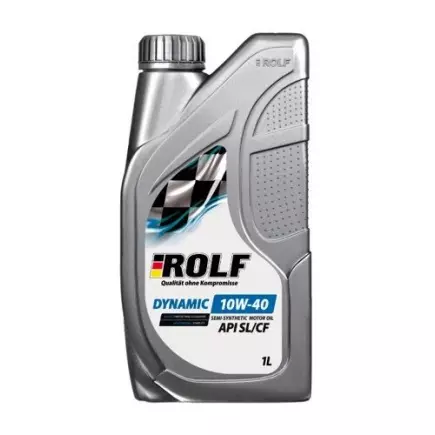 Масло моторное Rolf Dynamic SAE 10W-40 API SL/CF 1л. Масло моторное Rolf Dynamic SAE 10W-40 API SL/CF 1л.
