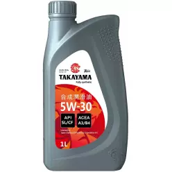 Масло моторное TAKAYAMA SAE 5W-30 API SL/CF 1L пластик