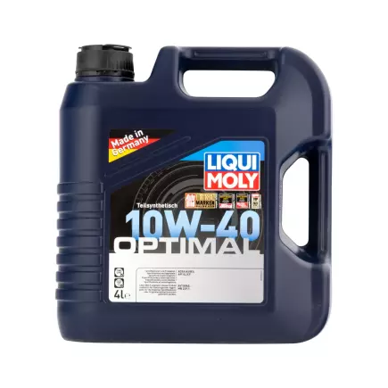 Масло моторное LIQUI MOLY Optimal 10W-40 4л Масло моторное LIQUI MOLY Optimal 10W-40 4л
