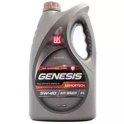 Масло моторное ЛУКОЙЛ GENESIS ARMORTECH SAE 5W-40 API SN/CF 4л