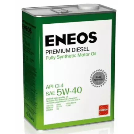 Масло моторное ENEOS PREMIUM DIESEL 5W40 CI-4 (Корея) (4L) Масло моторное ENEOS PREMIUM DIESEL 5W40 CI-4 (Корея) (4L)