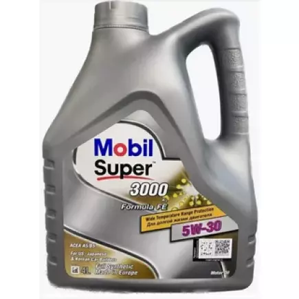 Масло моторное MOBIL SUPER 3000 FE 5W30 4L Масло моторное MOBIL SUPER 3000 FE 5W30 4L
