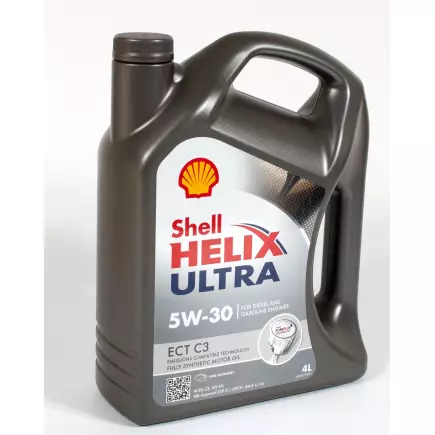 Масло моторное SHELL HELIX ULTRA 5W30 ECT 4L Масло моторное SHELL HELIX ULTRA 5W30 ECT 4L