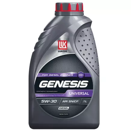 Масло моторное ЛУКОЙЛ GENESIS UNIVERSAL DIESEL 5W-30 1л. Масло моторное ЛУКОЙЛ GENESIS UNIVERSAL DIESEL 5W-30 1л.