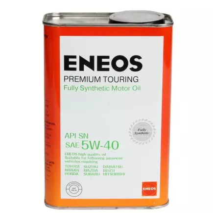 Масло моторное ENEOS PREMIUM TOURING 5W40 SN (Корея) (1L) Масло моторное ENEOS PREMIUM TOURING 5W40 SN (Корея) (1L)